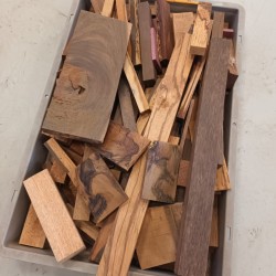 10kg chutes de bois précieux