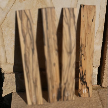 Touches ébène blanc Laos