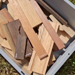 5 kg chutes de bois précieux