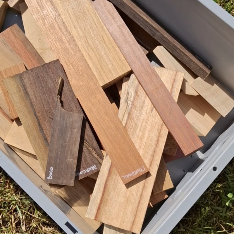 5 kg chutes de bois précieux