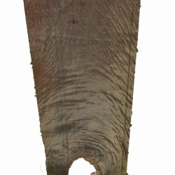 Planche ébène verte ondée