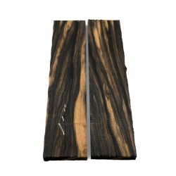 Plaquettes ébène blanc