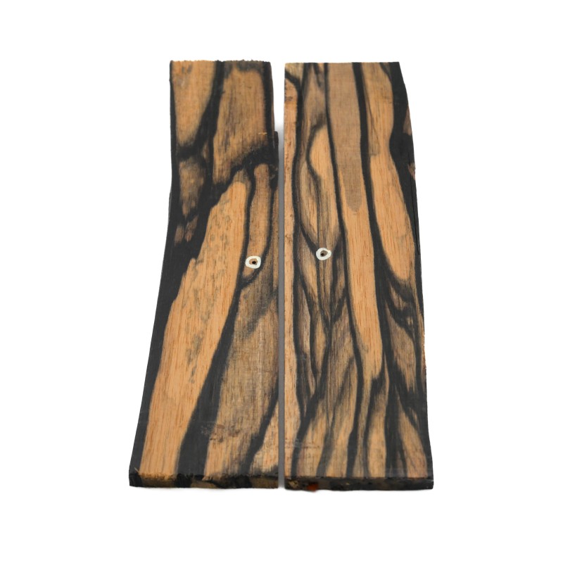 Plaquettes ébène blanc