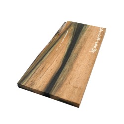 Planchette ébène blanc